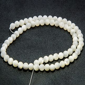 Mother of Pearl 40 cm collier 6 mm