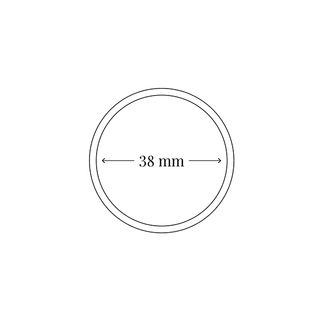 Kapsel for mynt Ø38 mm