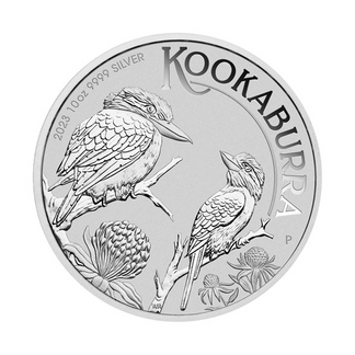 10 oz Australian Kookaburra Sølvmynt 2023