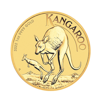1 oz Australian Kangaroo Gullmynt 2022