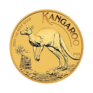 1 oz Australian Kangaroo Gullmynt 2024