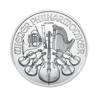1 oz Wiener Philharmonik Sølvmynt 2022