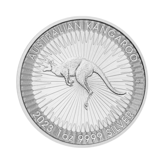 1 oz Australian Kangaroo Sølvmynt 2023